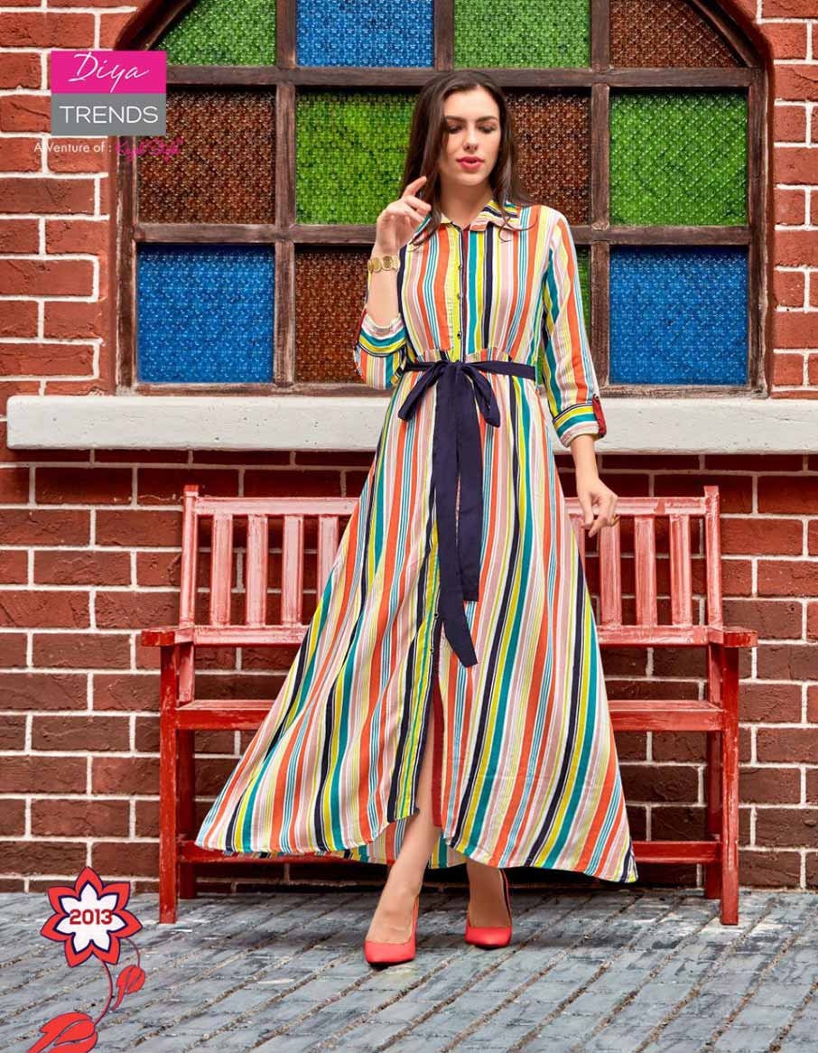 Galleria's Vol-2 Diya Trends Long Embroidery Kurti Galleria's Vol-2 Diya Trends Long Embroidery Kurti